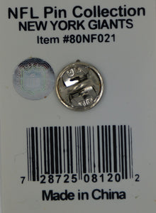 New York Giants wearable lapel pin
