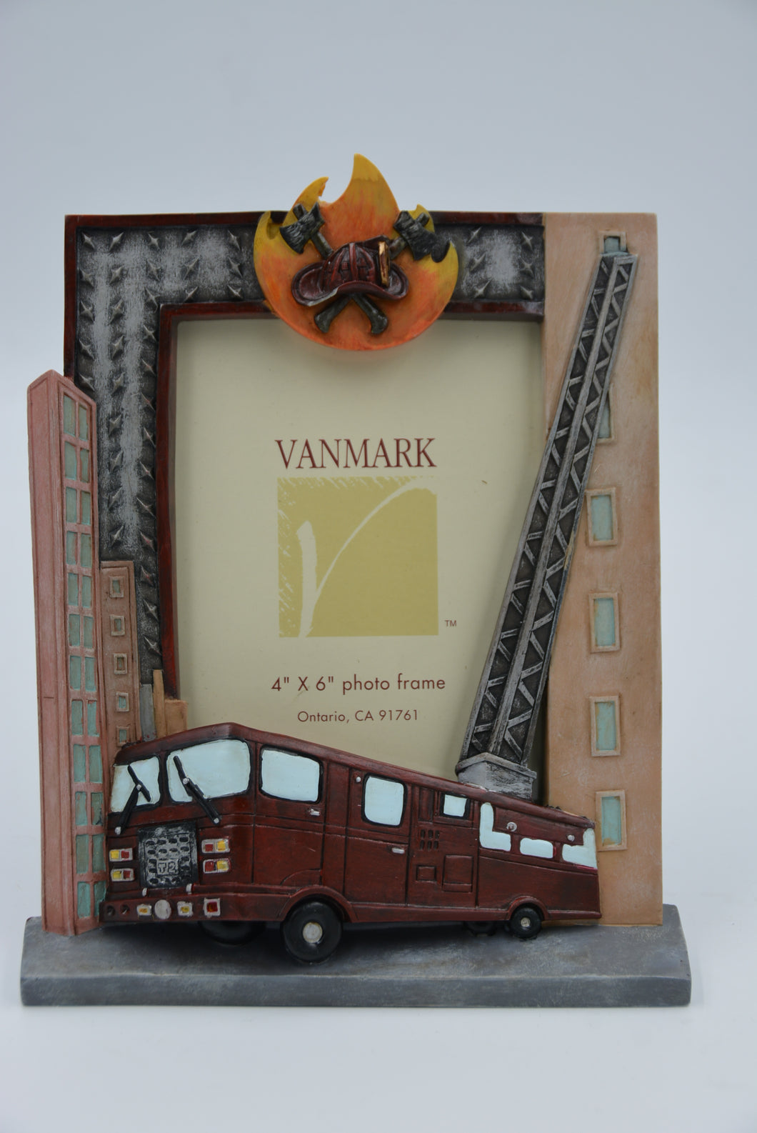 Vanmark Red Hats of Courage VFM2082809  4 inch x 6 inch Engine Ready Photo Frame